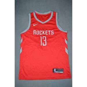 Nike Dri-Fit Houston Rockets James Harden #13 Swingman Jersey size 50 L Men's